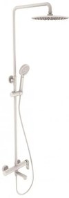 Душ система със смесител, пита, слушалка и шлаух ICT 6394W, Inter Ceramic
