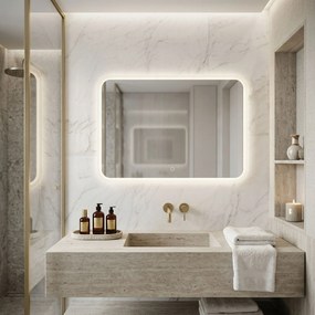 Огледало LED 80x60cm TOP-3