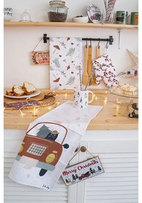 Памучни кърпи за съдове в комплект от 2 бр. с коледни мотиви 50x70 cm Toadstools – Butter Kings