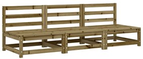 837934 vidaXL Градински кресла без подлакътници, 3 бр, 70x70x67 см