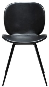 Черен кожен стол Cloud - DAN-FORM Denmark