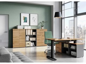 Дъбов шкаф в естествен цвят 42x61 cm Agenda - Germania