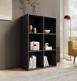 Стелаж Leoce II-Черен