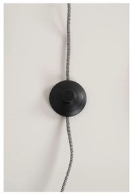 Черна подова лампа с глава на катарама - Zuiver