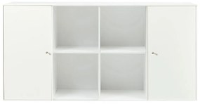 Бяла модулна система от рафтове 136x69 cm Mistral Kubus - Hammel Furniture