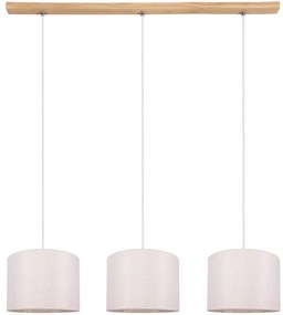 Spot-Light 1037400611528 - Люстра на кабел BENITA 3xE27/40W/230V дъб