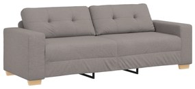 4105094 vidaXL 3-местен диван в таупе цвят, 180 см
