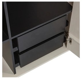 Кремав модулен гардероб от борова дървесина 200x250 cm Daily – vtwonen