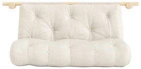 Ленен разтегателен диван в естествен цвят 135 cm Hooked – Karup Design