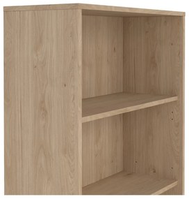 Етажерка за книги в дъбов декор в естествен цвят 80x124 cm Sign - Tvilum