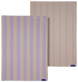 Памучни кърпи за съдове в комплект 2 бр. 50x70 cm Stripes – Mette Ditmer Denmark
