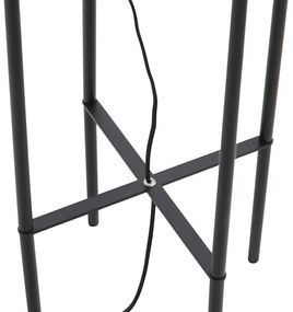 Индустриална подова лампа черна - Bliss Vefa