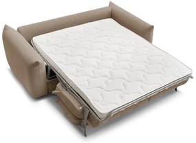 Бежов сгъваем диван 214 cm Ernest – Bobochic Paris