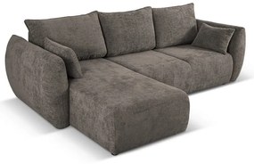 Сив ъглов диван (ляв ъгъл) Matera - Cosmopolitan Design