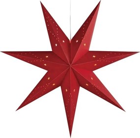 Червена висяща коледна светлинна украса Saturnus – Markslöjd