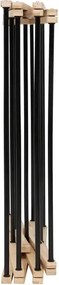 Сушилник за дрехи 5five Black Bamboo Accordion, Бамбук Бежов, 7 m