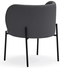 Тъмно сив фотьойл Mogi - Teulat