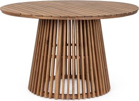 Кръгла градинска маса за хранене от масивна акация ø 120 cm Rodano – Bizzotto