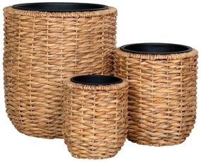 Комплект саксии 3 бр. от воден зюмбюл ø 49 cm Hanoi – House Nordic