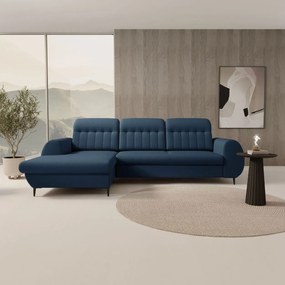 Ъглов диван Blanc-Син-Ляво