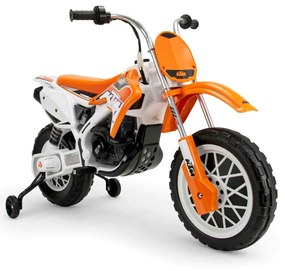 Детски електрически скутер Injusa Cross KTM SX Оранжев 12 V