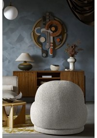 Светлосиво кресло Ovo – Miuform