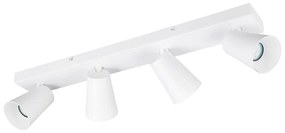 Бял прожектор ø 8 cm Sharp – Trio