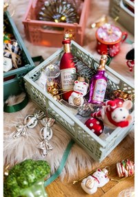 Стъклени ръчно изработени коледни украси в комплект от 4 бр. 9,5 cm Tequila – Sass &amp; Belle