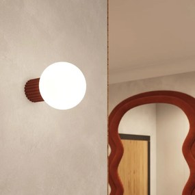 Оранжева стенна лампа ø 12 cm Orbital – Sollux