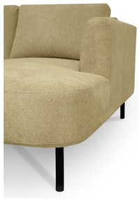 Ъглов диван в цвят жълта охра (ляв ъгъл/"U" форма) Hero – Scandic