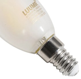 Комплект от 5 Смарт E14 LED Крушки C35 Матирани 4.2W 470 lm 2700-6500K