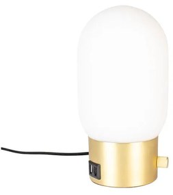 Настолна лампа с основа в златисто Urban - Zuiver
