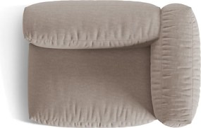 Бежов модул за диван (десен ъгъл) Martina – Micadoni Home