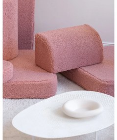 Розов детски диван от букле 132 cm Settee – Wigiwama