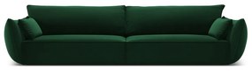 Тъмнозелен кадифен диван 248 cm Vanda – Mazzini Sofas