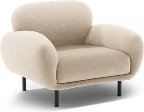 Бежово кресло от букле Poppy – Micadoni