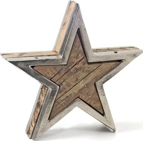 Декоративни rustic star-височина: 25,5 см.