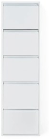 Бял метален шкаф за обувки Billy - Spinder Design