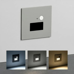 Brilagi -LED осветително тяло за стълбище с датчик JACK LED/3W/230V 3000/4000/6500K сиво
