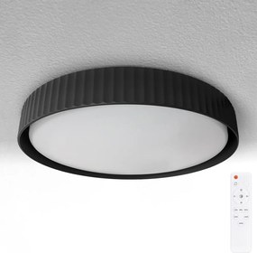 Brilagi - Димируема LED таванна лампа LUCIA LED/48W/230V Ø 41 cm черна+ДУ