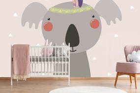 Тапет – Коала с индианско перо