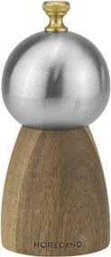 Horecano - Дървена мелничка за сол/черен пипер ф6xh13см акация ALAS-(HC-981993)