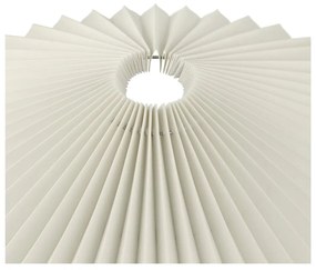 Бяла/в сребрист цвят затъмняваща се настолна лампа с текстилен абажур (височина 36 cm) Taite – Blomus