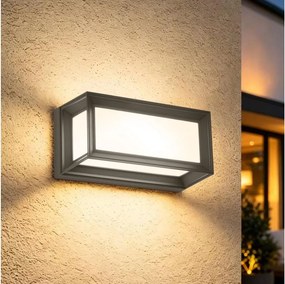 Brilagi - LED външен стенен аплик PARKER LED/12W/230V 3000/4500/6000K антрацит IP44