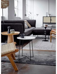 Кръгла странична масичка от декор от дъб ø 44 cm Luana – Bloomingville