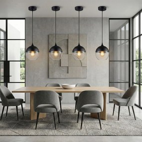 Висяща лампа Zenit A Black APP018-1CP