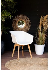 Бели пластмасови градински столове в комплект от 2 броя Amalia - Hartman