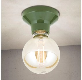 Orion - таванно осветително тяло FROST 1xE27/60W/230V зелено