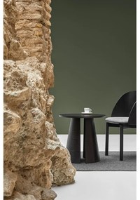 Черна масичка за кафе , ø 50 cm Cep - Teulat