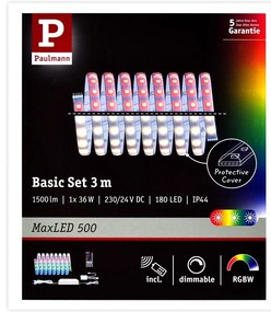 Paulmann 70628 - LED RGB/36W Димируема лента MAXLED 3м 230V + дистанционно